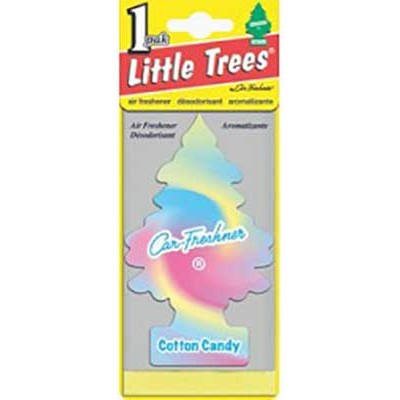 LITTLE TREE COTTON CANDY AIR FRESHNERS LOOSE 24CT/PACK